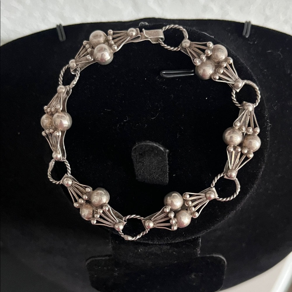 Vintage Mexican Silver Bracelet